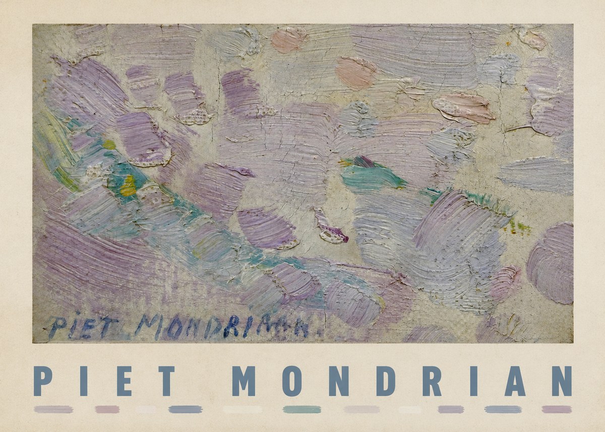 Piet Mondrian Abstract Composition No3 - Plakat