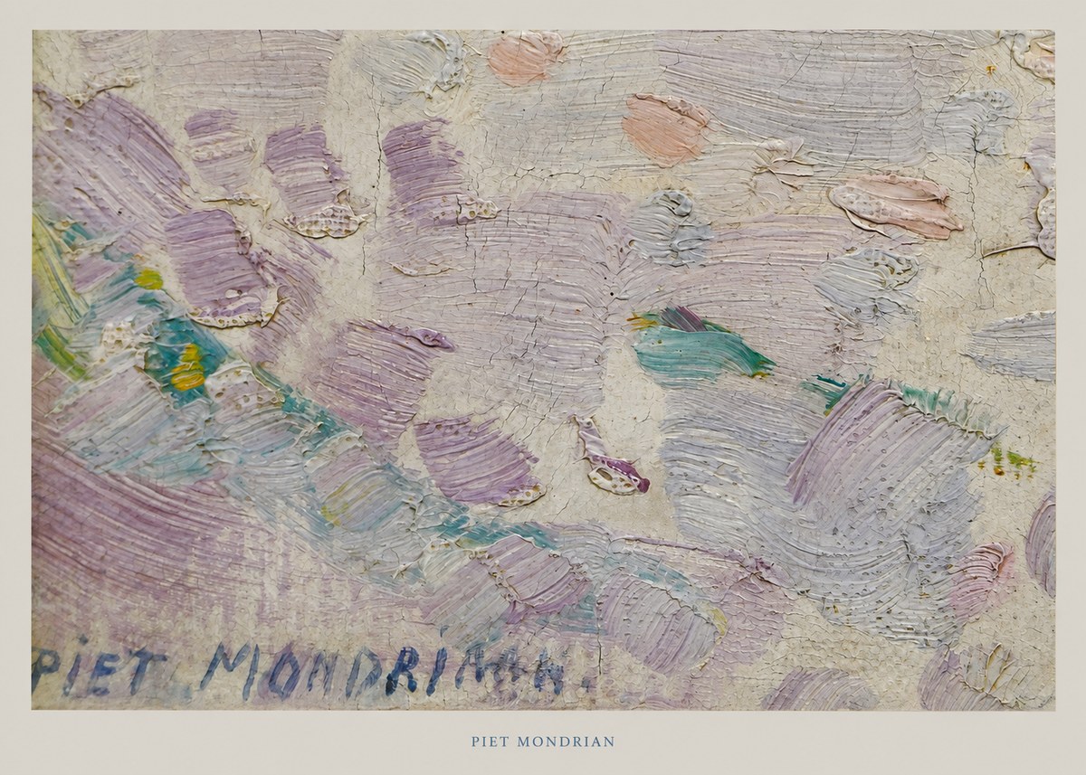 Piet Mondrian Abstract Composition No5 - Plakat