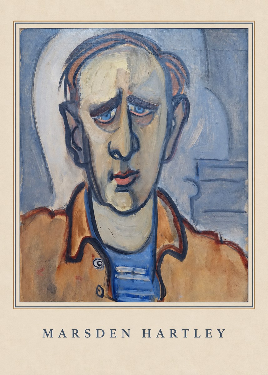 Marsden Hartley Portrait of a German Officer II No4 - Plakat