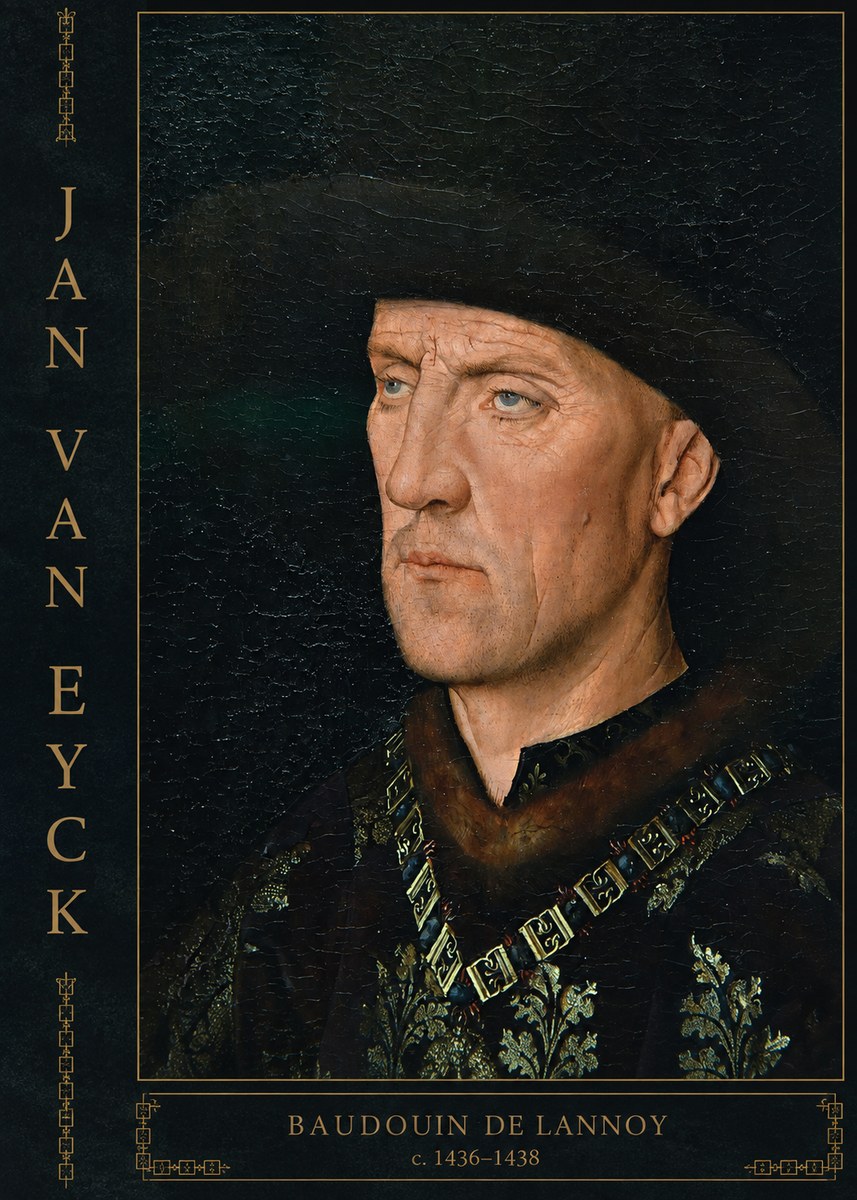 Jan van Eyck Baudouin De Lannoy No2 - Plakat