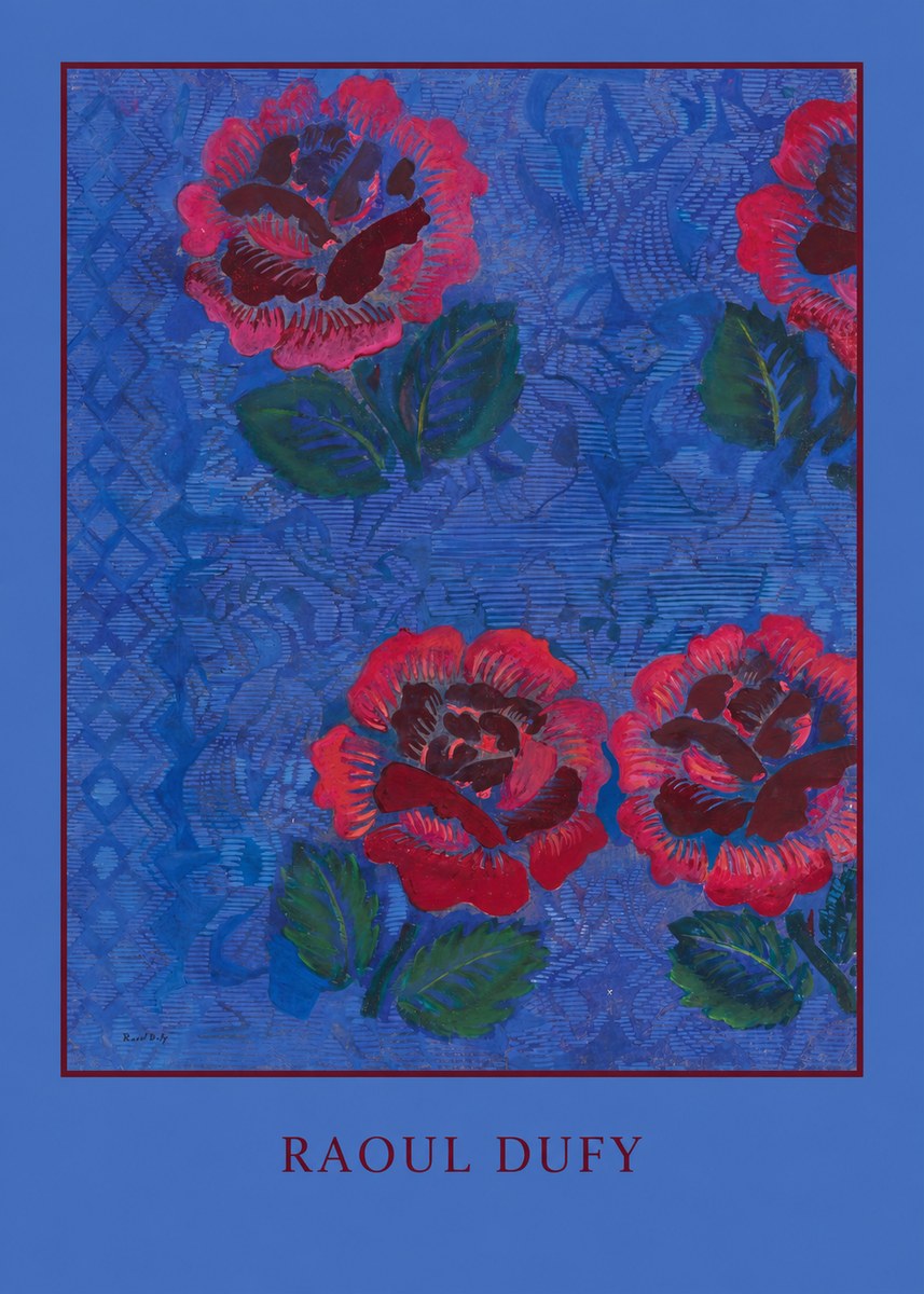 Raoul Dufy Roses No4 - Plakat