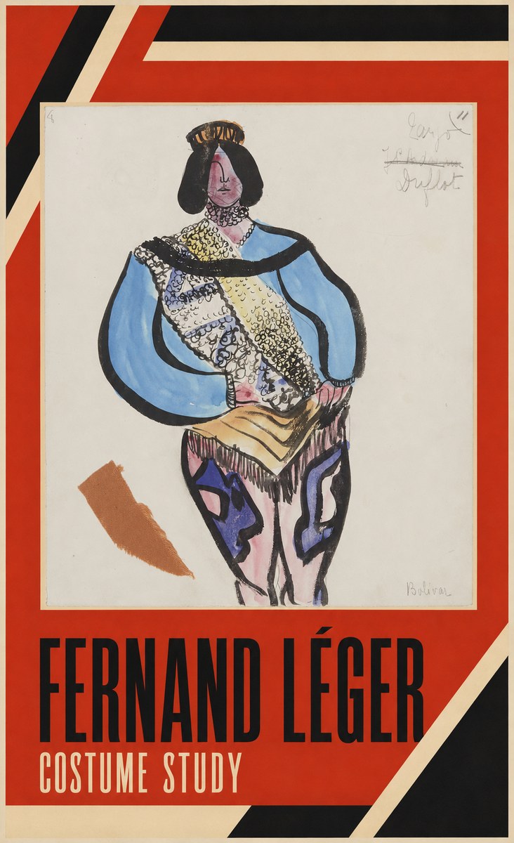 Fernand Léger Bolivar VIII No4 - Plakat