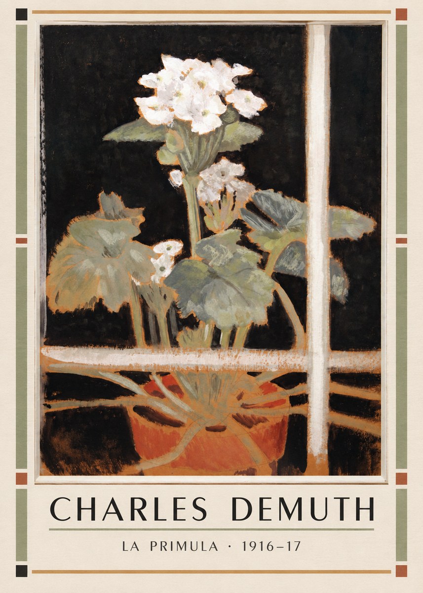 Charles Demuth La Primula No1 - Plakat