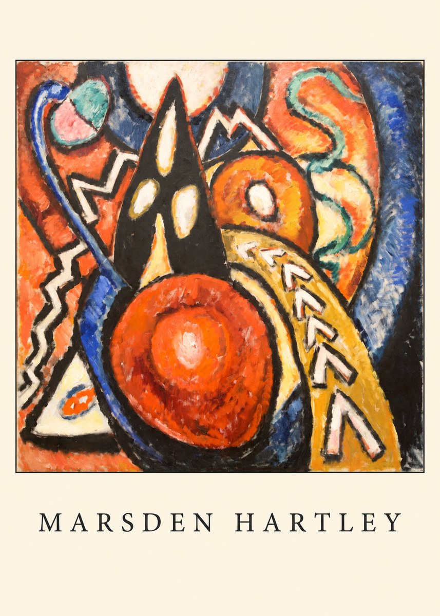 Marsden Hartley Marsden Hartley No4 - Plakat
