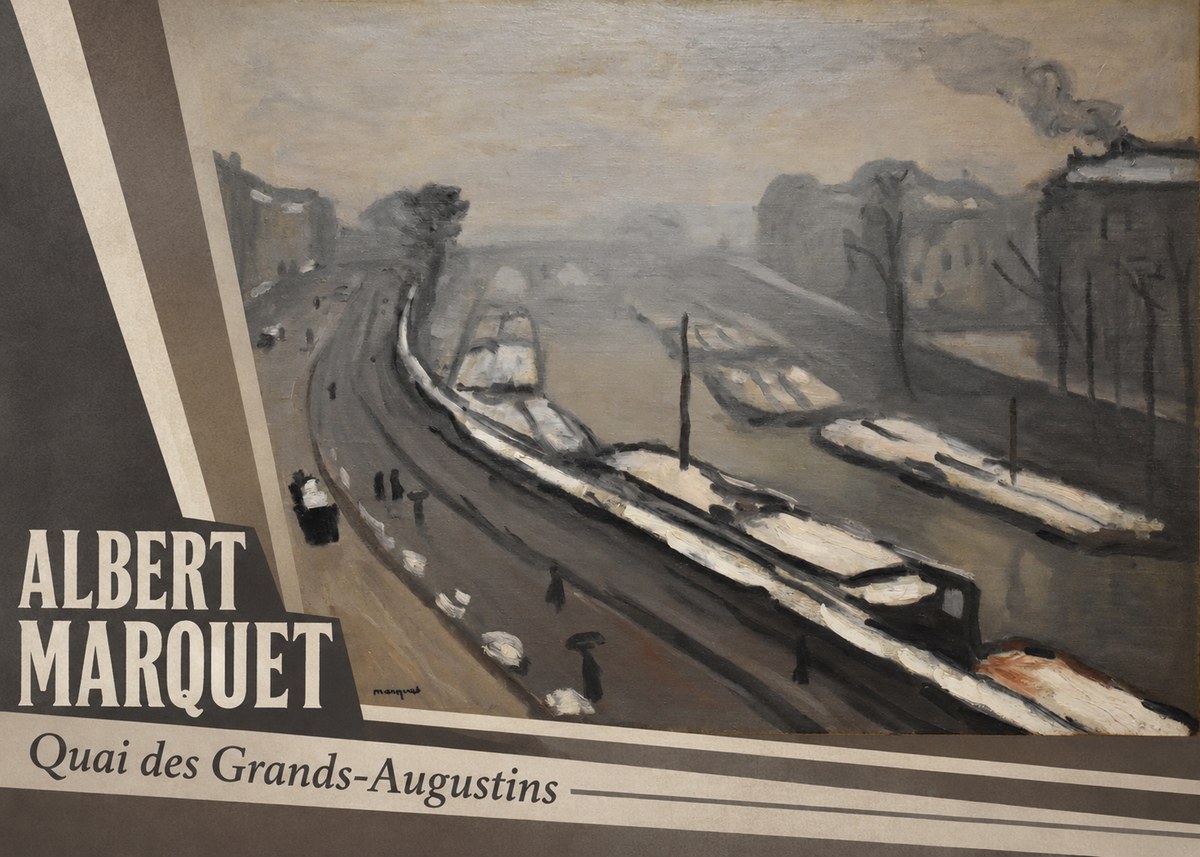 Albert Marquet Quai Des Grands-augustins No4 - Plakat