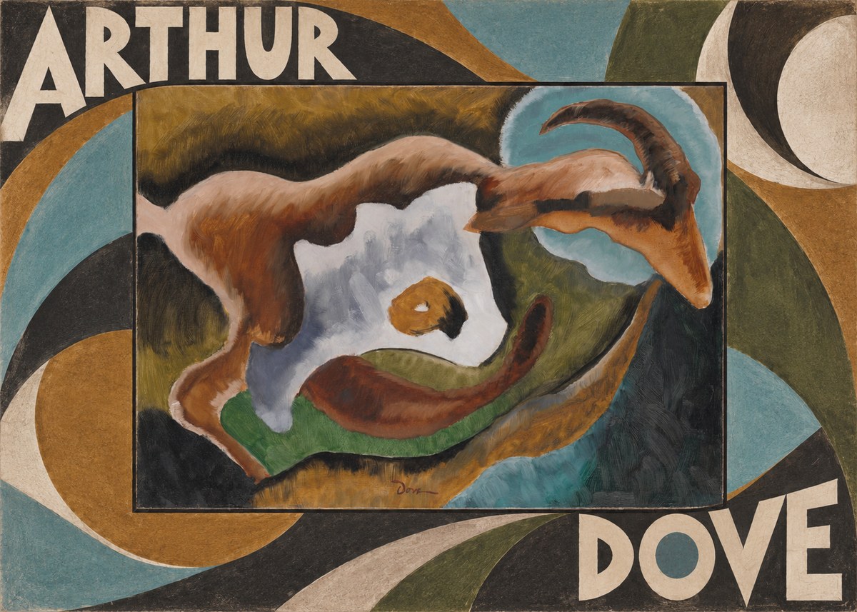 Arthur Dove Goat No6 - Plakat