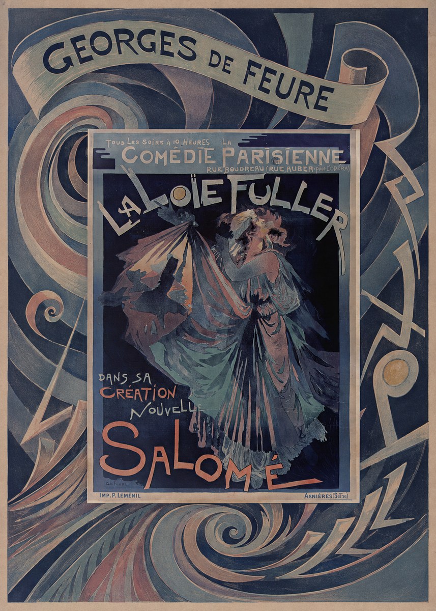Georges de Feure La Loïe Fuller - Salomé II No6 - Plakat