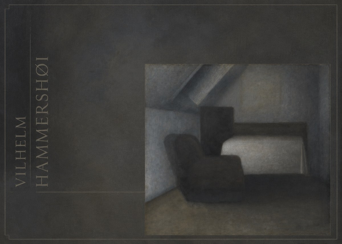 Vilhelm Hammershøi Interior, Strandgade 30 III No5 - Plakat