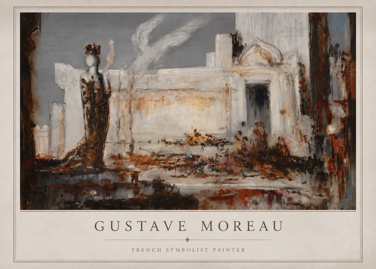 Gustave Moreau Untitled I No3 - Plakat