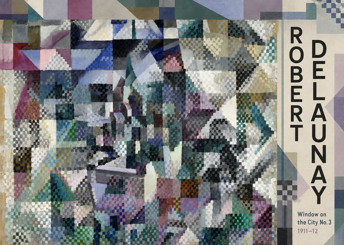 Robert Delaunay Window on the City No. 3 No2 - Plakat