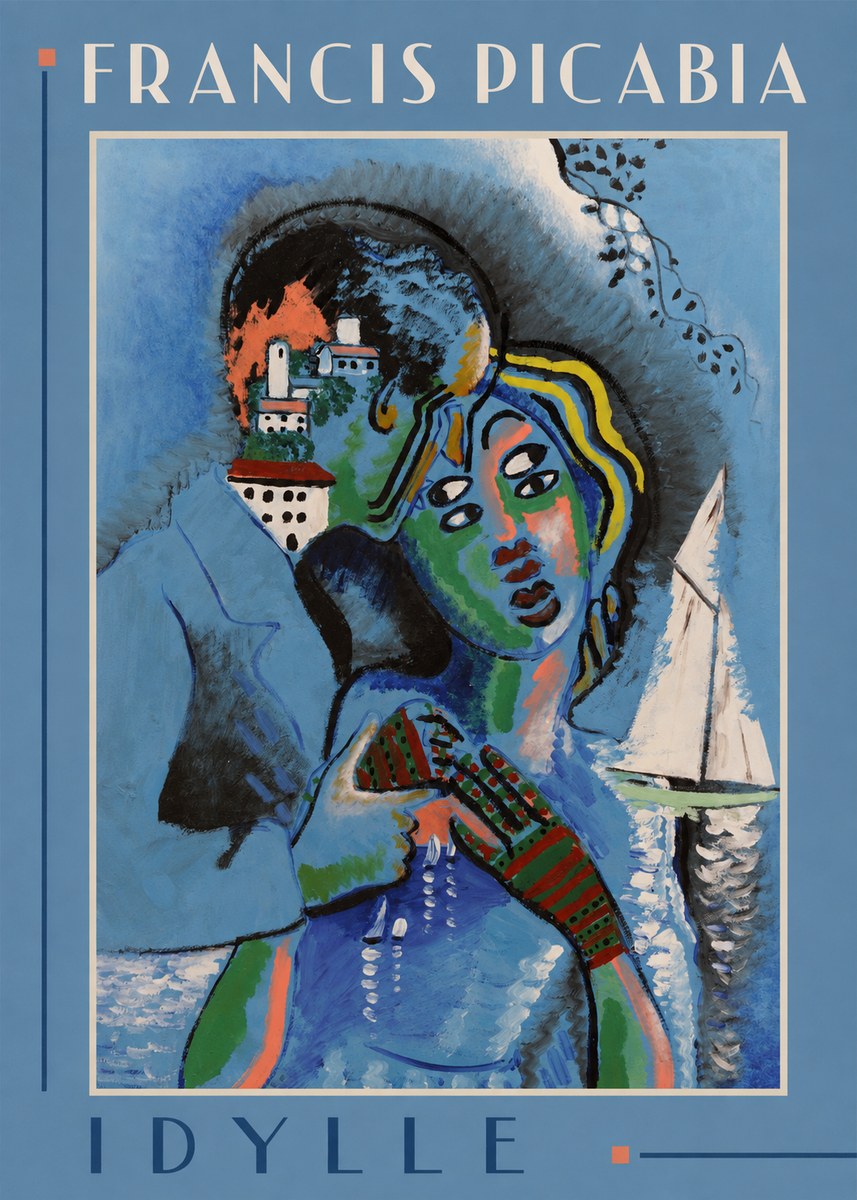Francis Picabia Idylle No2 - Plakat