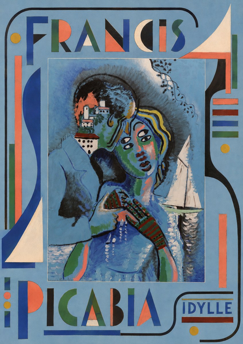 Francis Picabia Idylle No6 - Plakat