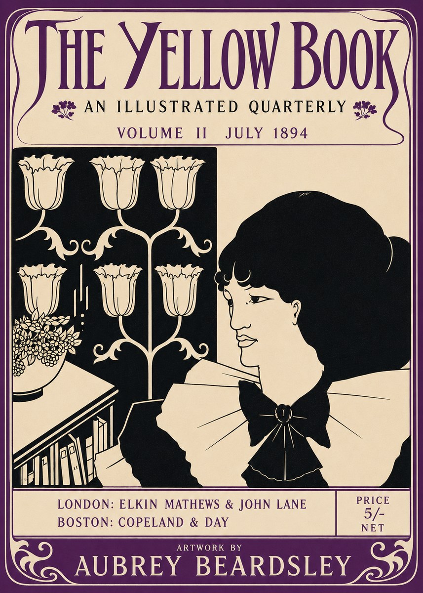 Aubrey Beardsley The Yellow Book - Volume Ii July 1894 No3 - Plakat