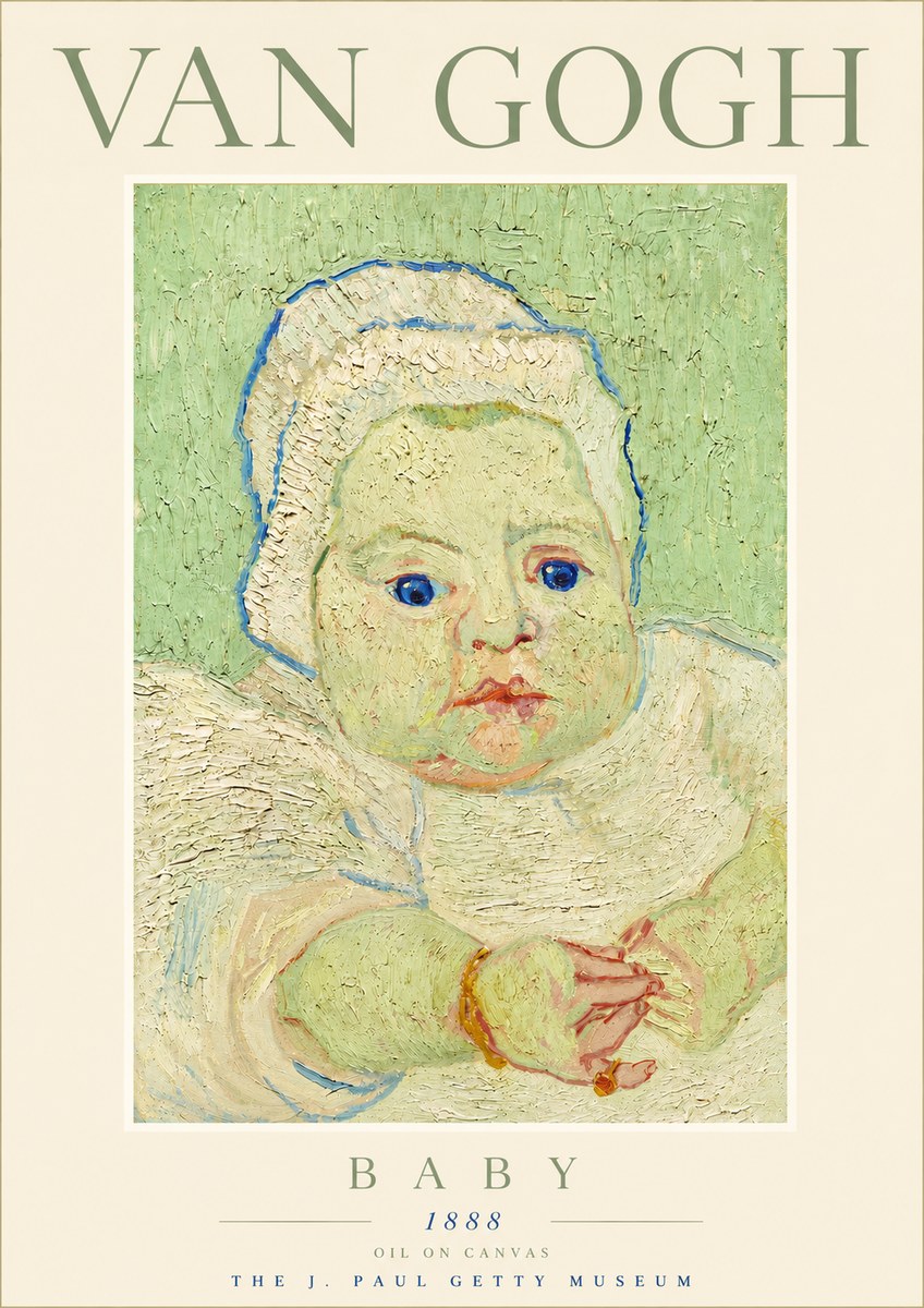 Van Gogh Baby No4 - Plakat