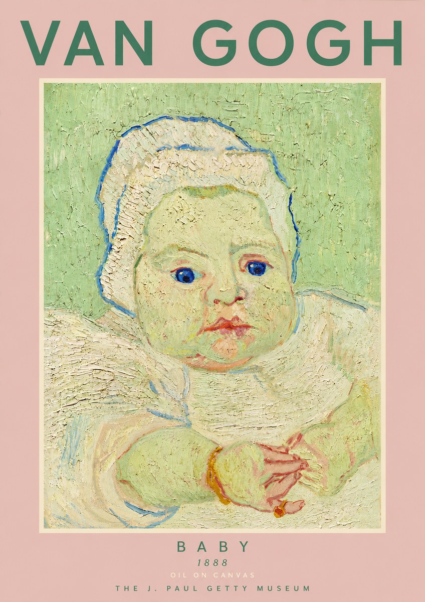 Van Gogh Baby No5 - Plakat