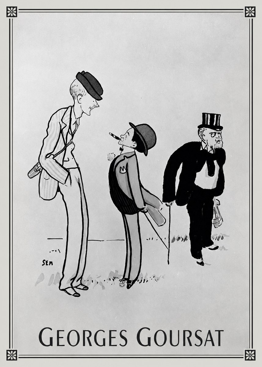 Georges Goursat Georges Goursat V No1 - Plakat
