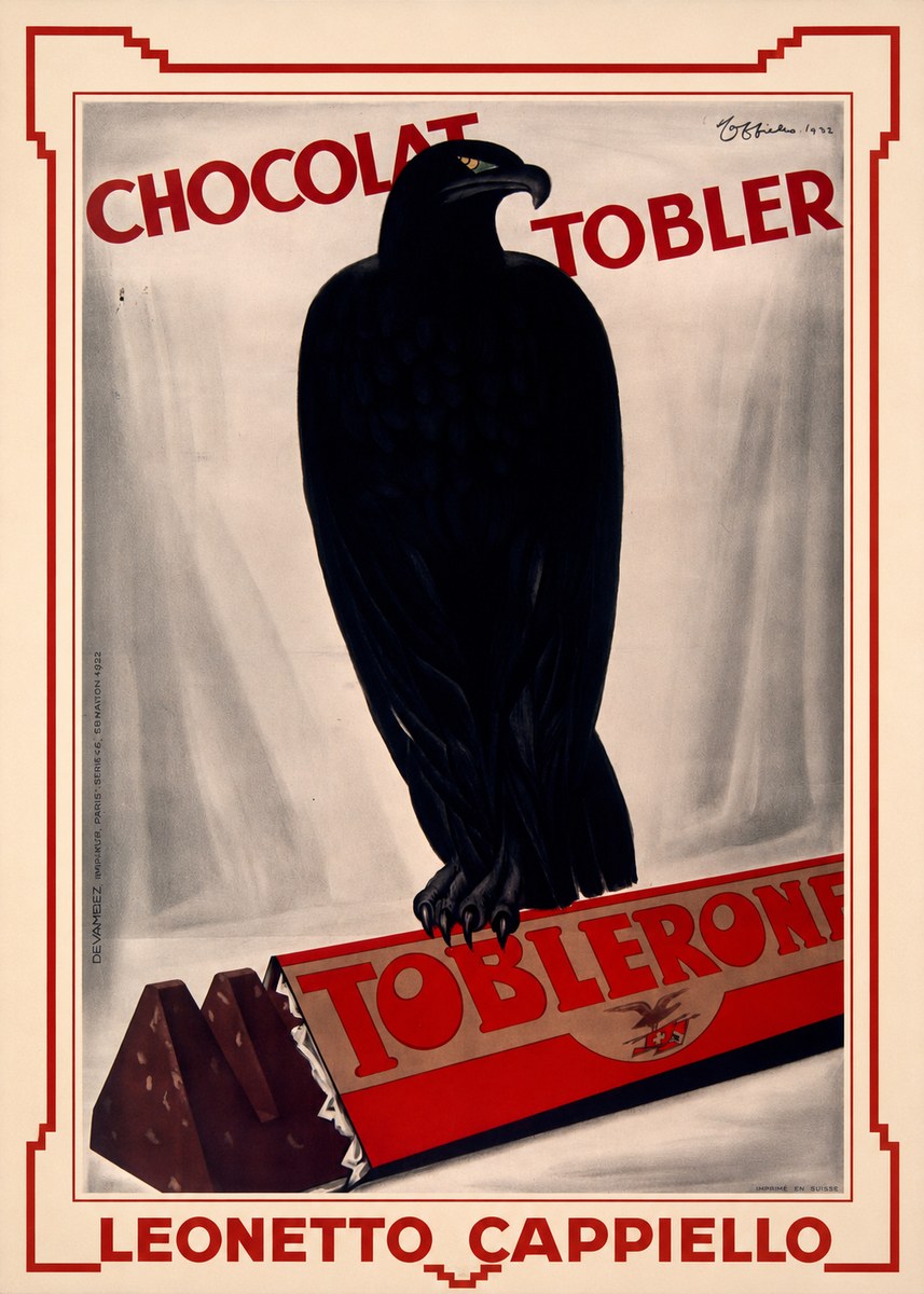 Leonetto Cappiello Chocolat Tobler No1 - Plakat