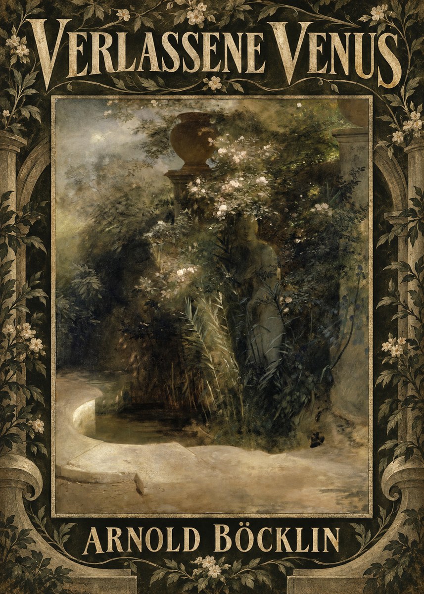 Arnold Böcklin Verlassene Venus No5 - Plakat