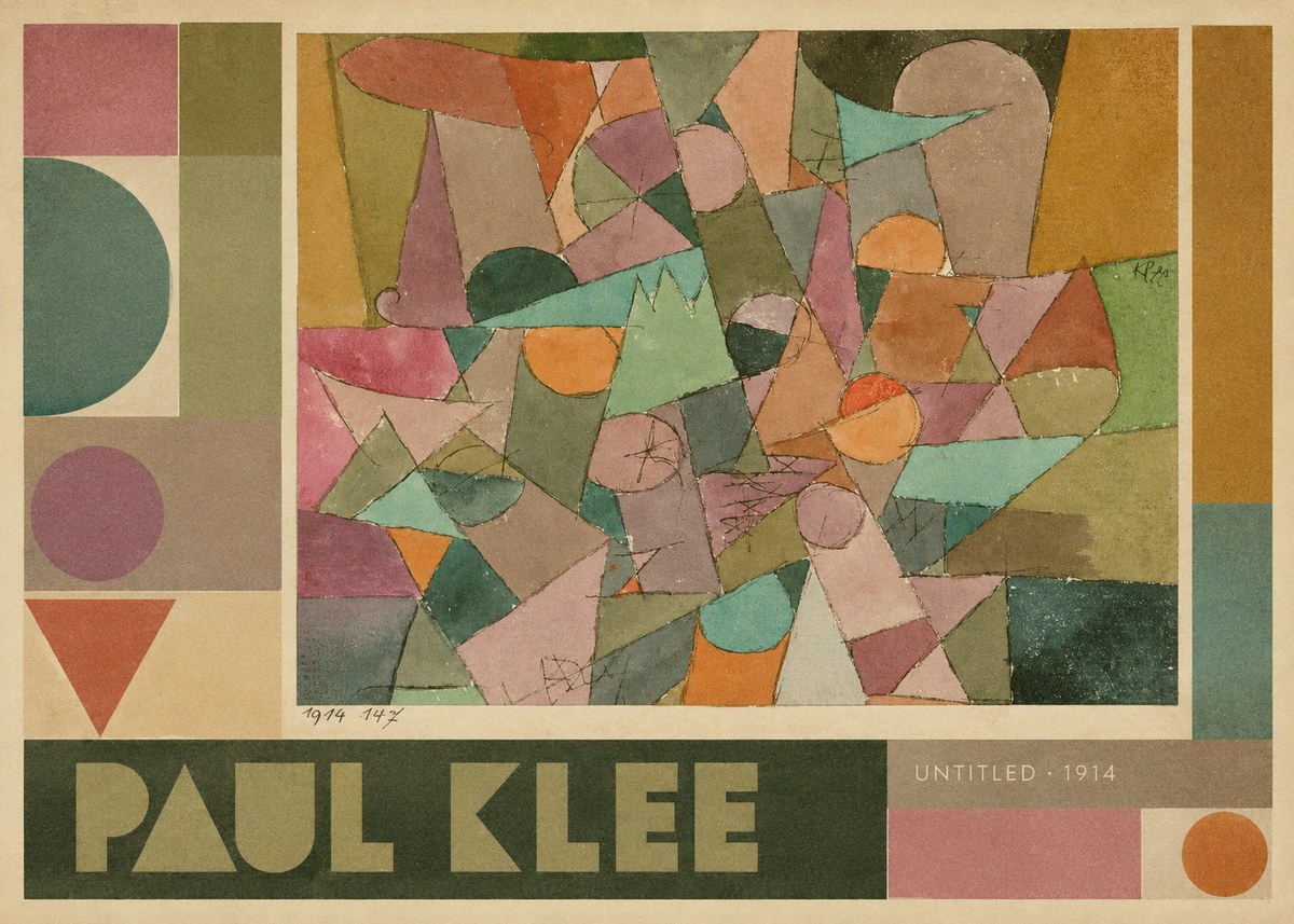 Paul Klee Untitled No4 - Plakat