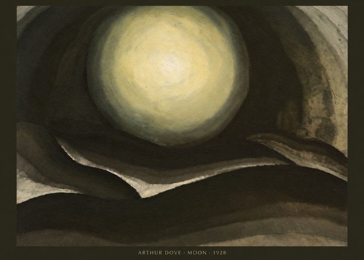 Arthur Dove Moon No6 - Plakat