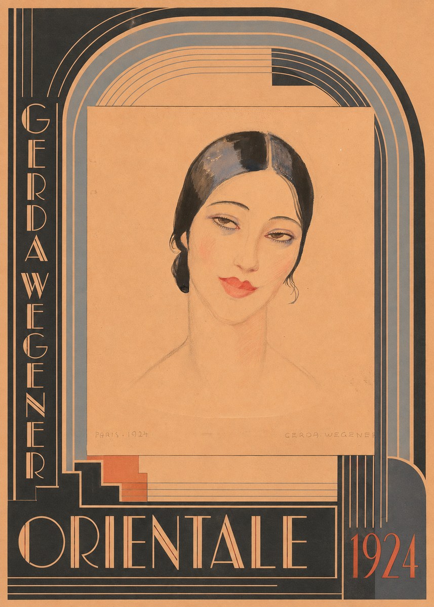 Gerda Wegener Orientale No6 - Plakat