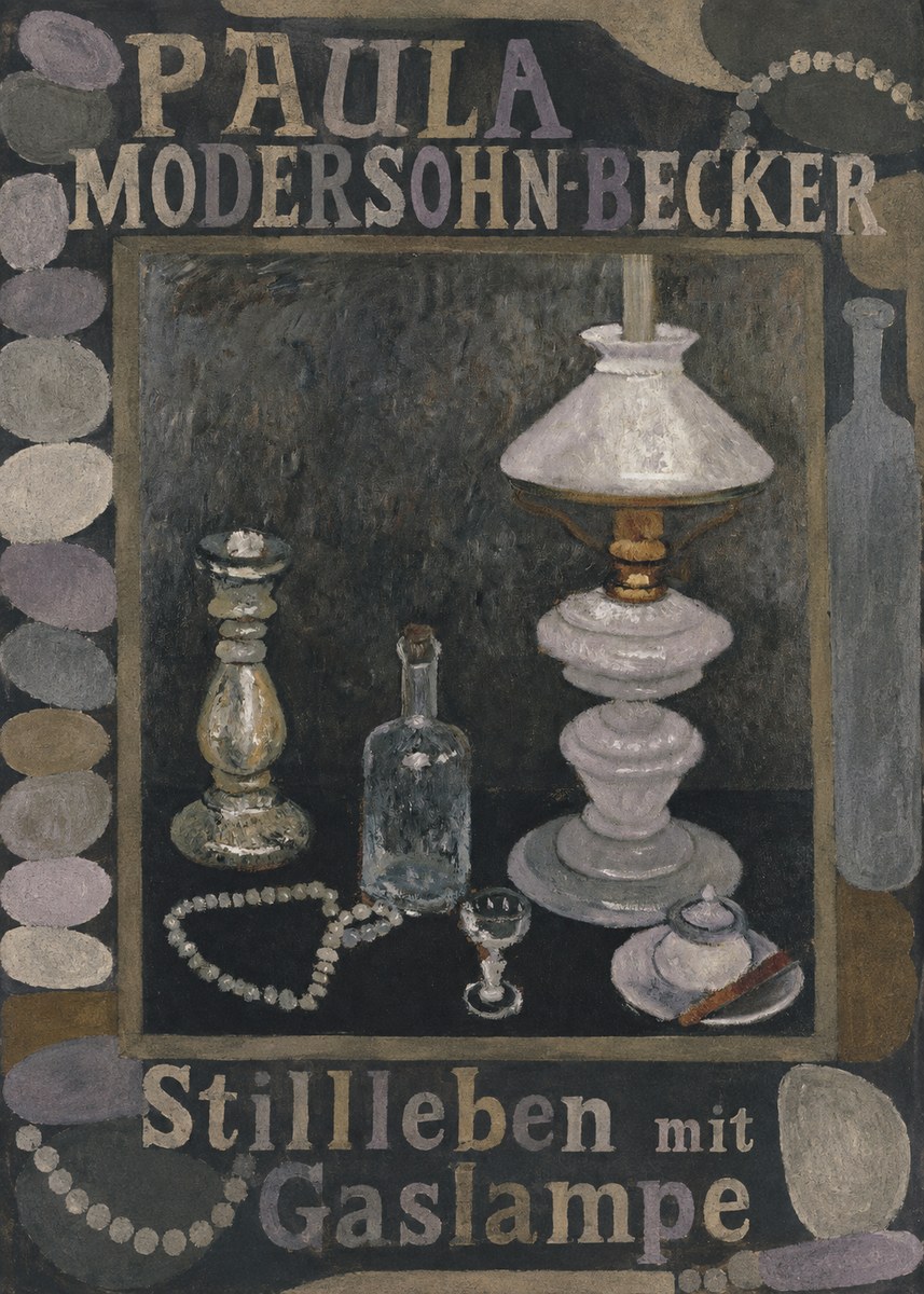 Paula Modersohn-Becker Stillleben Mit Gaslampe No5 - Plakat