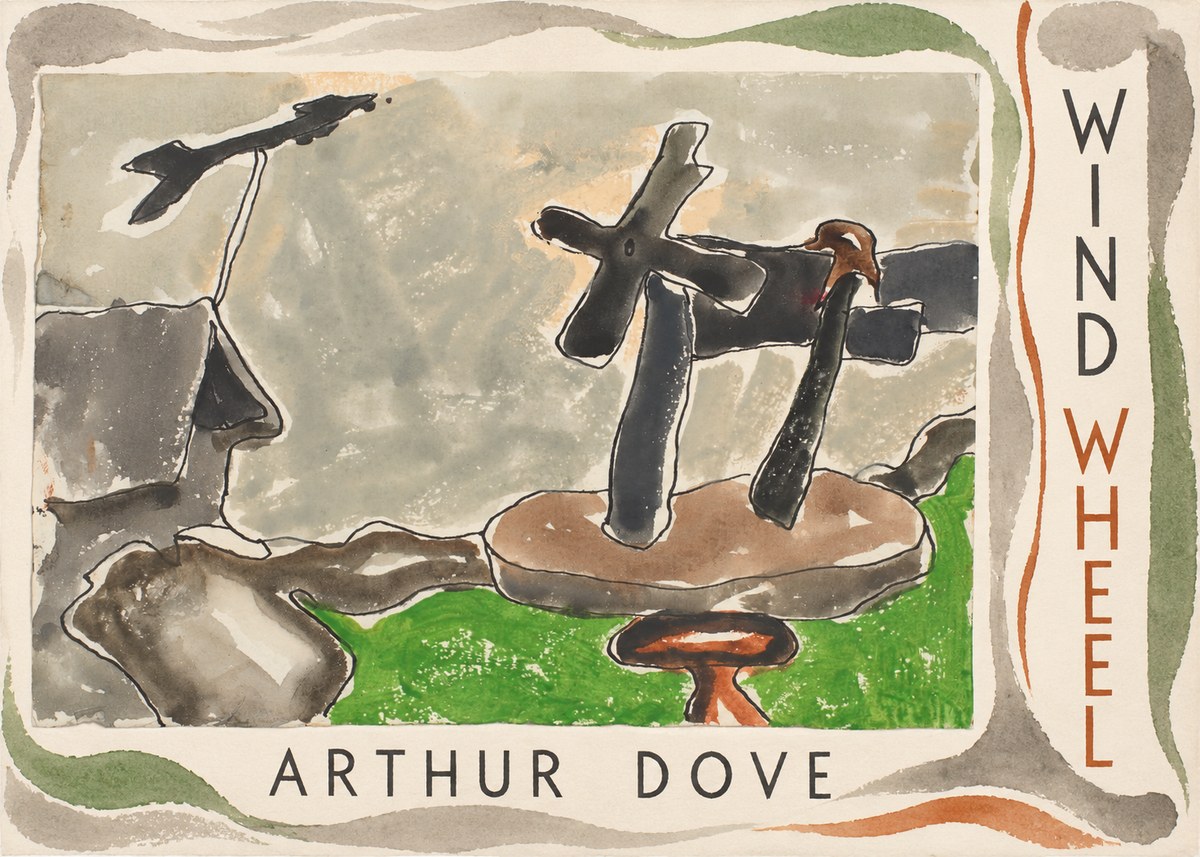 Arthur Dove Wind Wheel No5 - Plakat