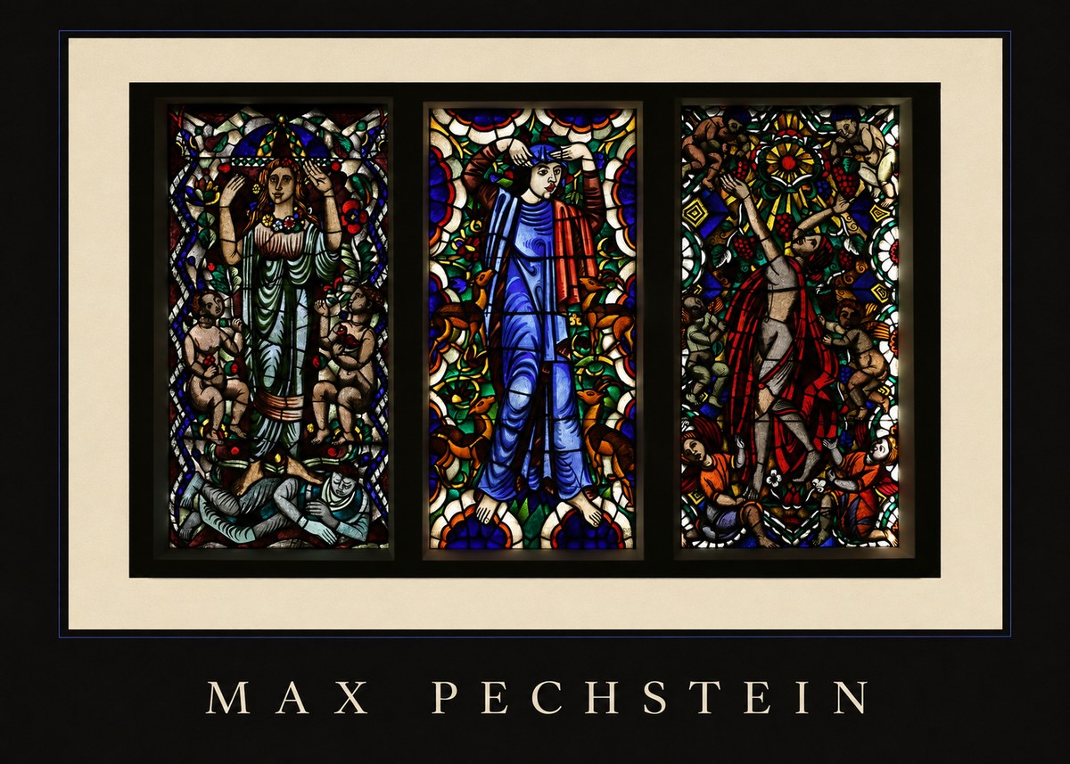 Max Pechstein Max Pechstein II No4 - Plakat