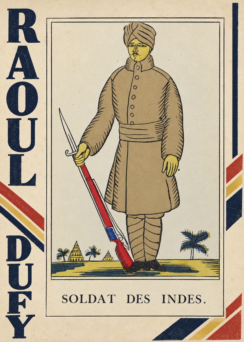 Raoul Dufy Soldat Des Indes. No4 - Plakat