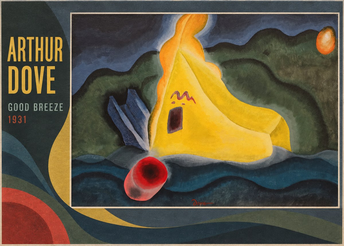 Arthur Dove Good Breeze No2 - Plakat