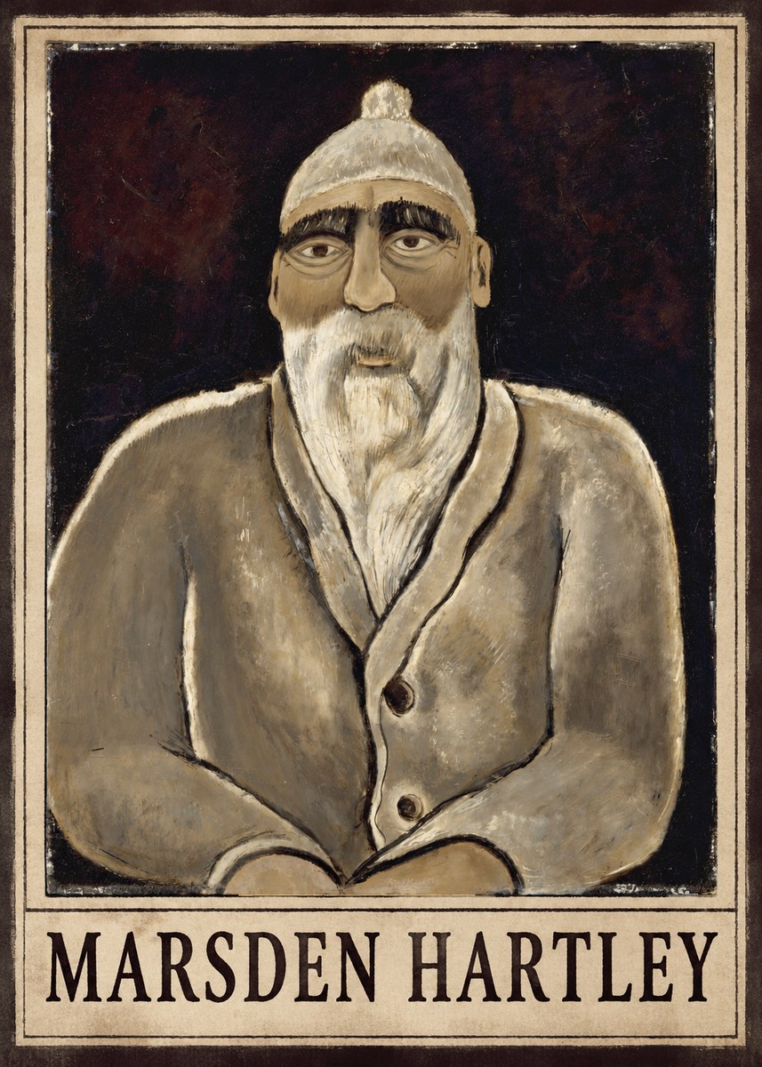 Marsden Hartley Self-portrait No1 - Plakat