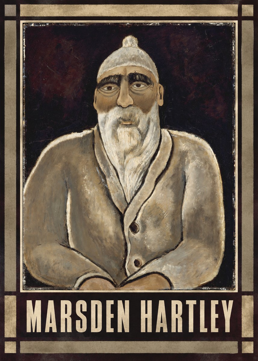 Marsden Hartley Self-portrait No3 - Plakat