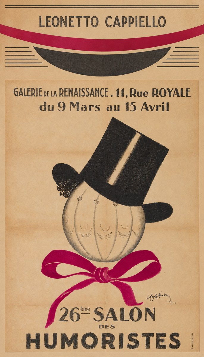 Leonetto Cappiello 26Ème Salon Des Humoristes No6 - Plakat
