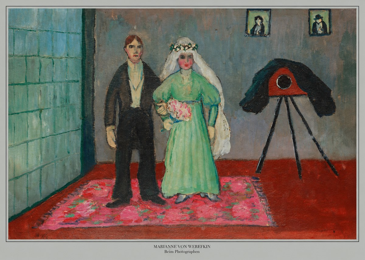 Marianne von Werefkin Beim Photographen No6 - Plakat