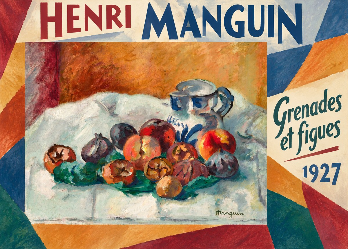 Henri Manguin Grenades Et Figues No5 - Plakat