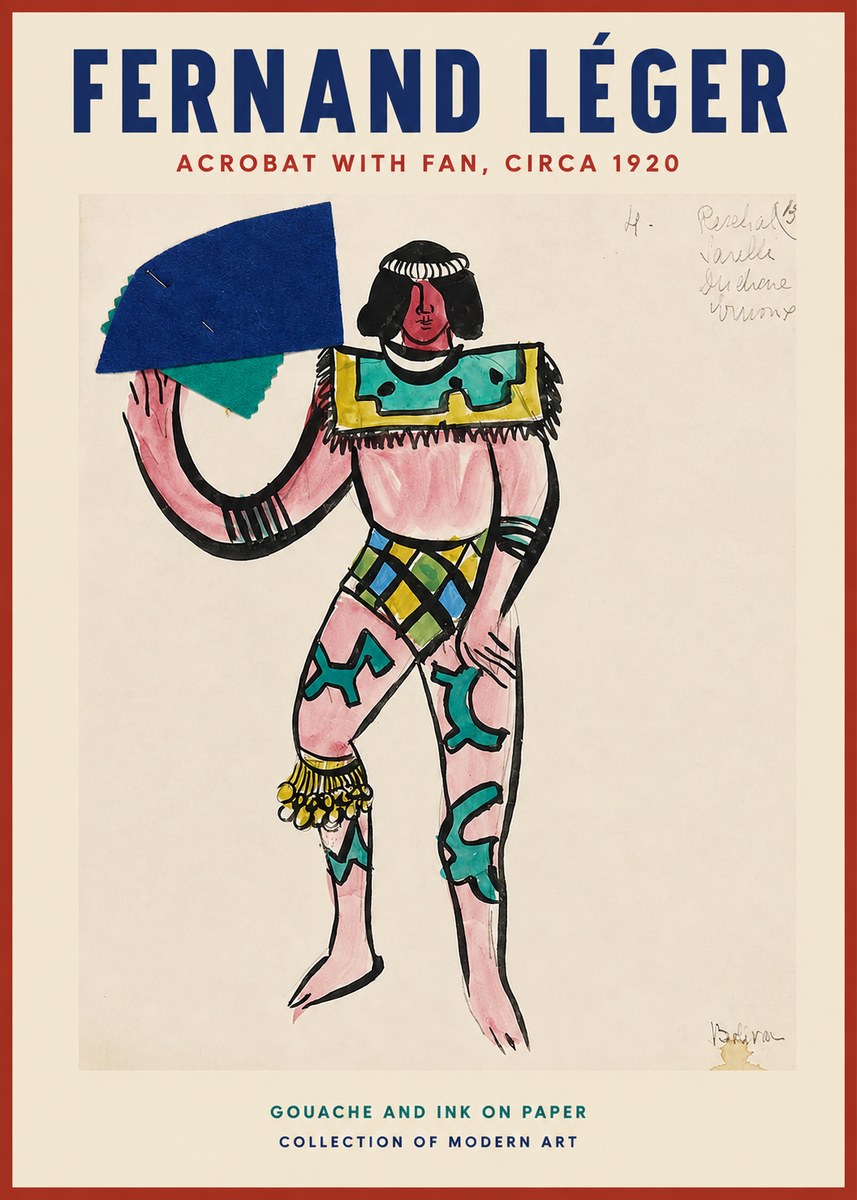 Fernand Léger Rechael Varea Duchene Breme No2 - Plakat