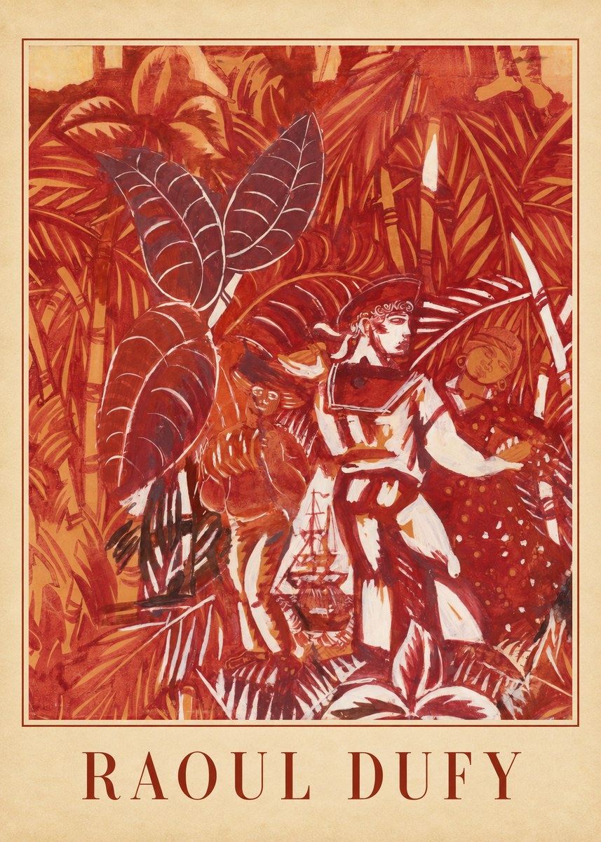 Raoul Dufy No1 - Plakat