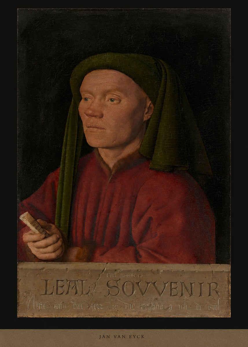 Jan van Eyck Léal Souvenir No5 - Plakat