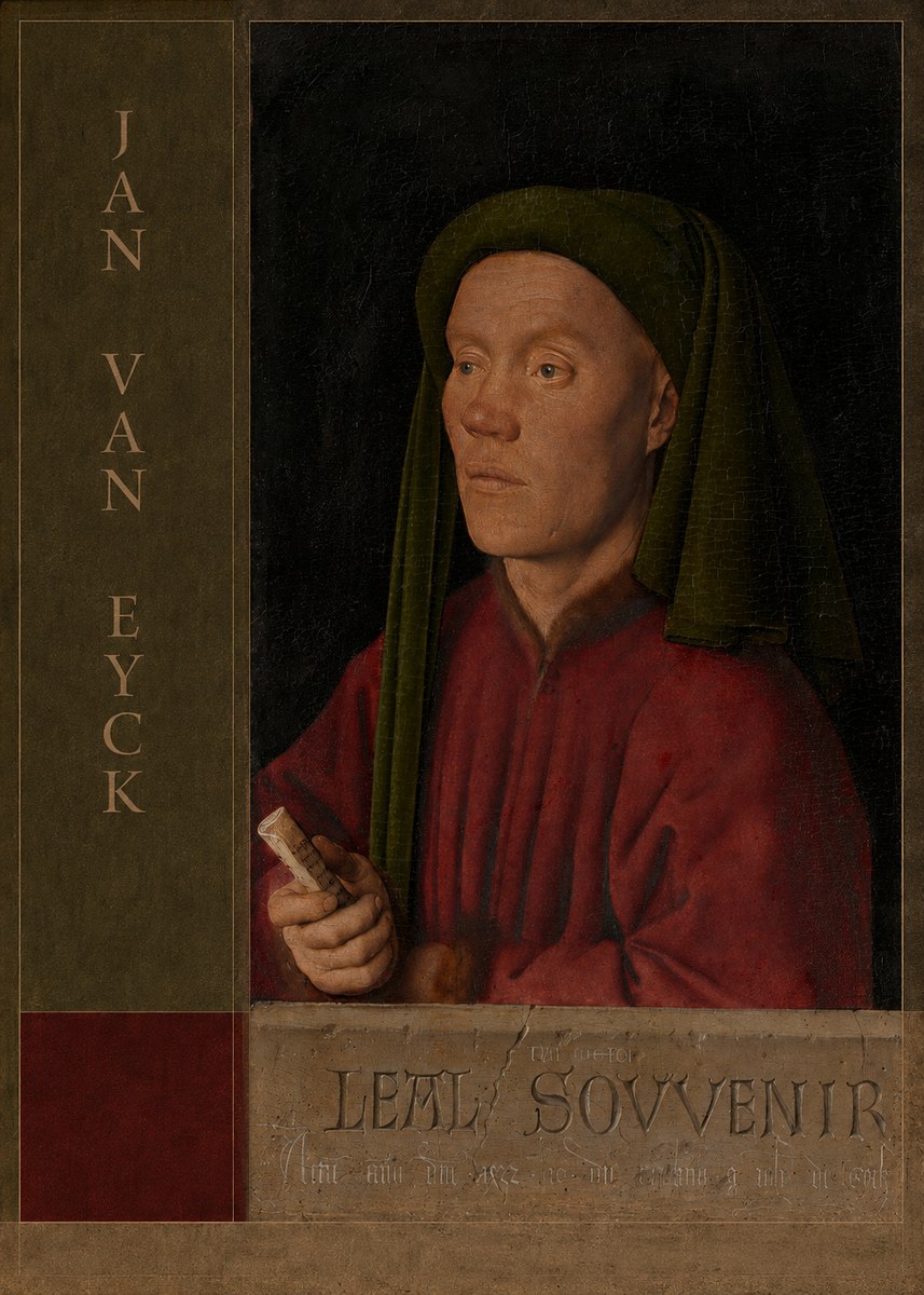 Jan van Eyck Léal Souvenir No6 - Plakat