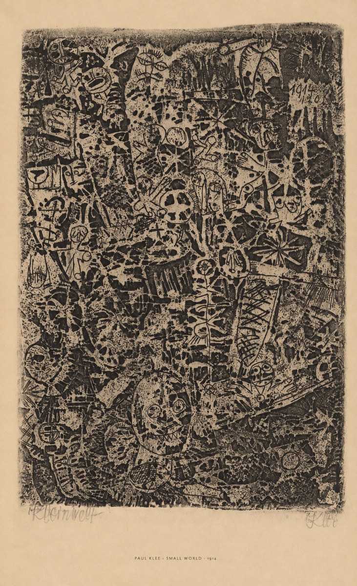 Paul Klee Small World No6 - Plakat