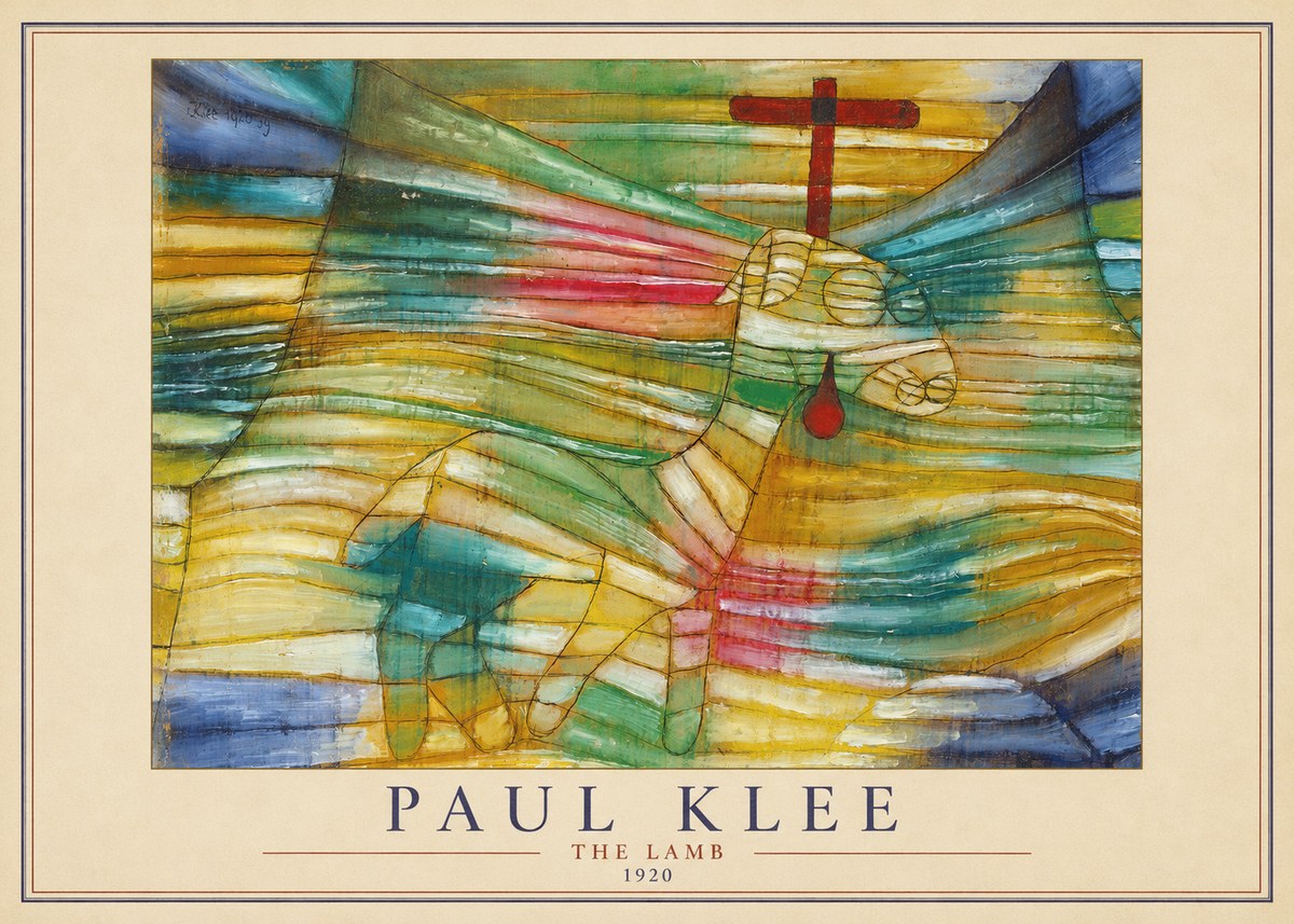 Paul Klee The Lamb No1 - Plakat