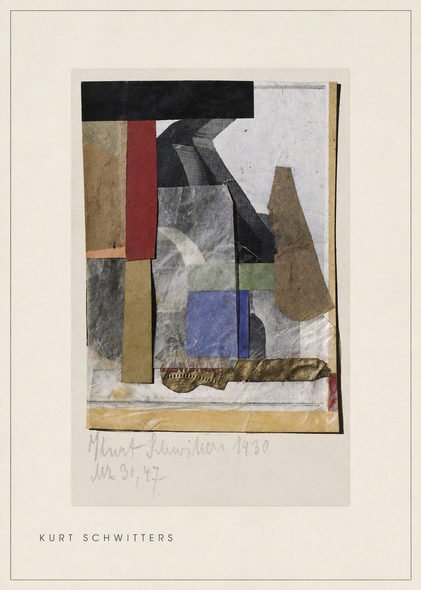 Kurt Schwitters Merz Schwitters 1930 Nr 30, 47 No4 - Plakat