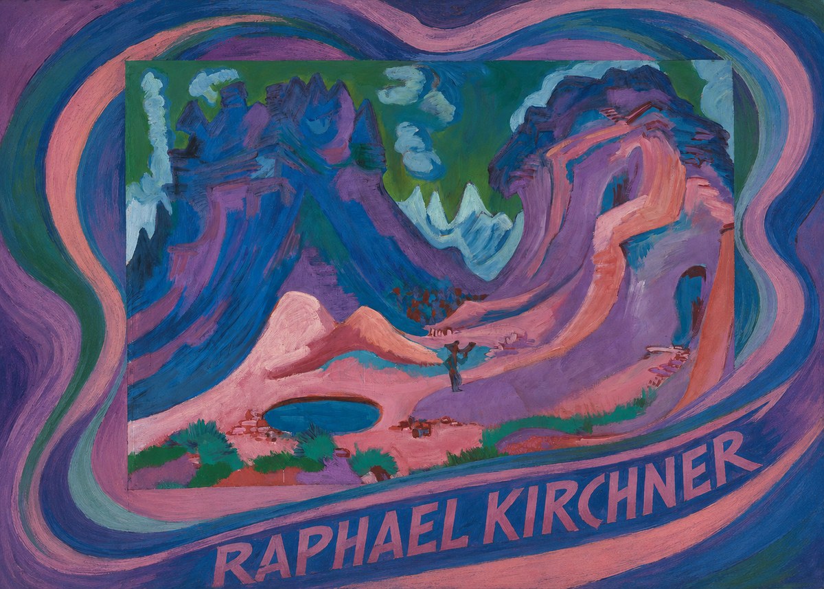 Raphael Kirchner Mountain Landscape II No4 - Plakat