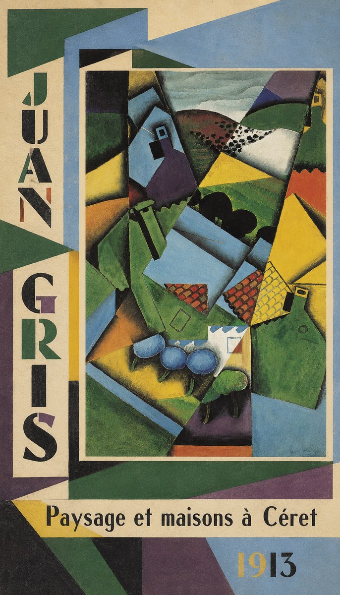 Juan Gris Paysage Et Maisons À Céret No2 - Plakat