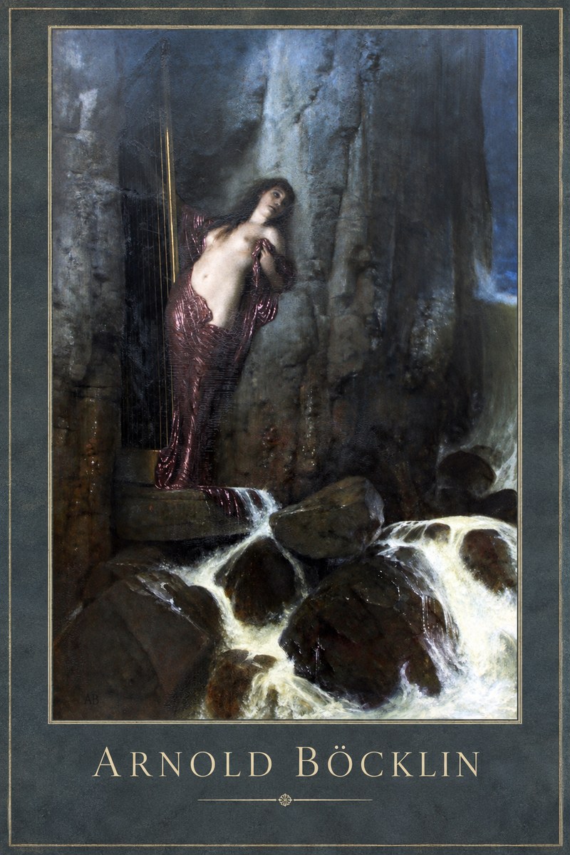 Arnold Böcklin The Spring No1 - Plakat