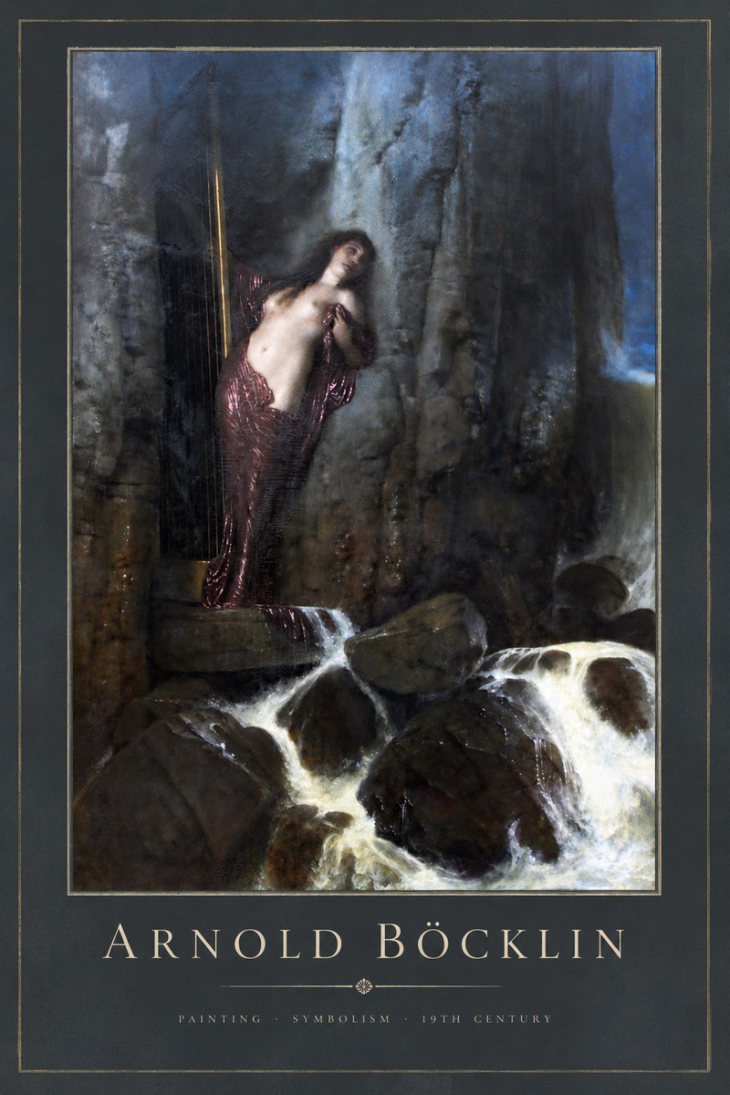 Arnold Böcklin The Spring No5 - Plakat