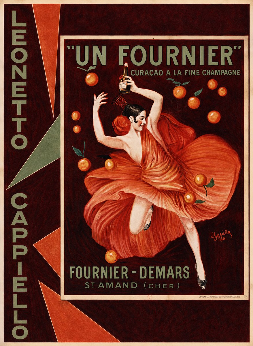 Leonetto Cappiello Un Fournier No6 - Plakat