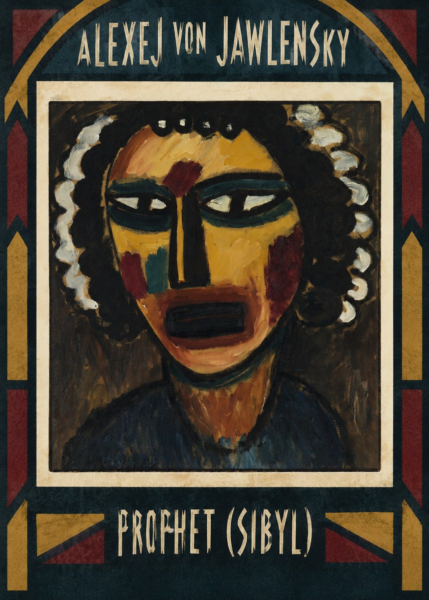 Alexej von Jawlensky Prophet (Sibil) No6 - Plakat