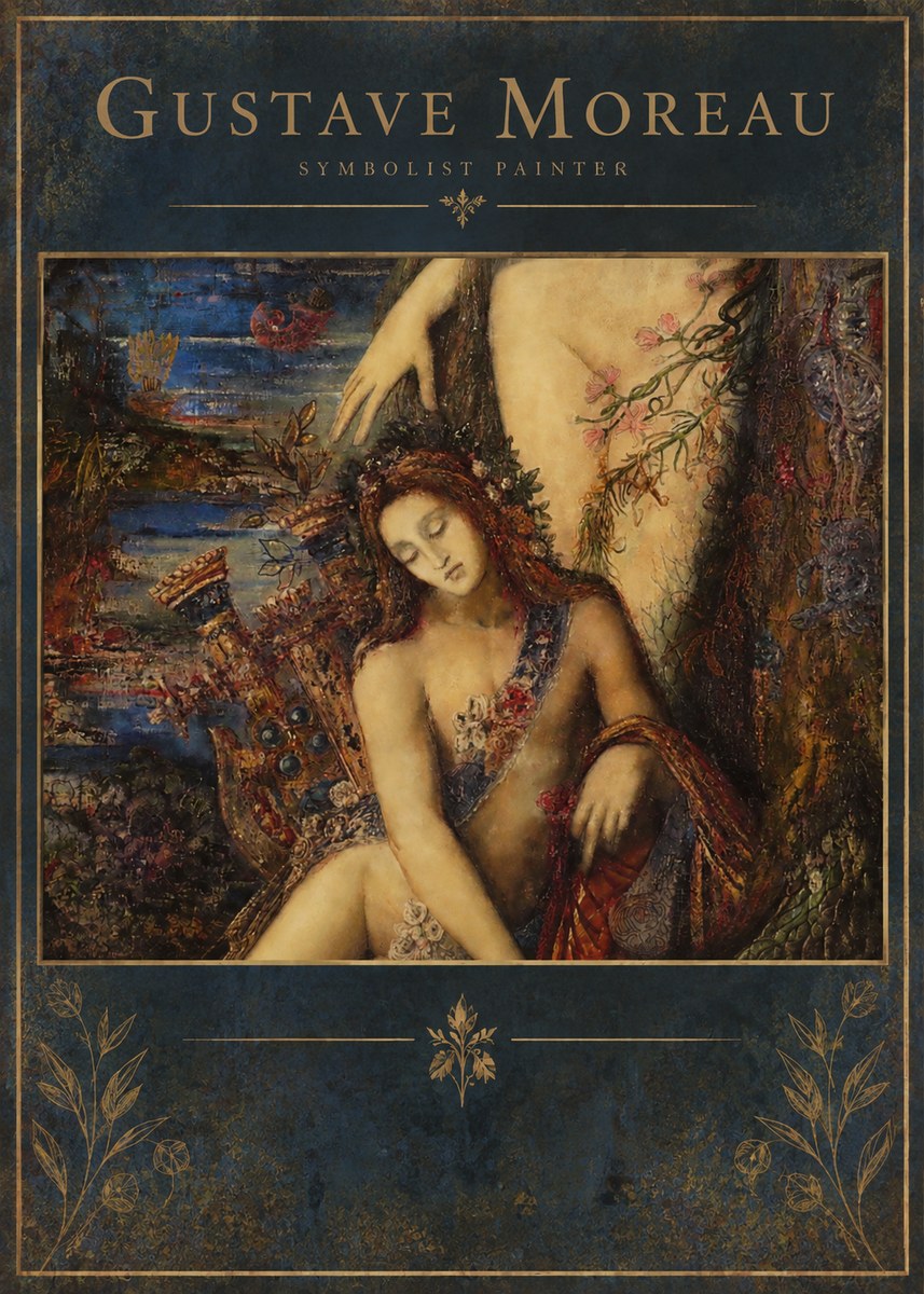 Gustave Moreau Symbolist Painting No2 - Plakat