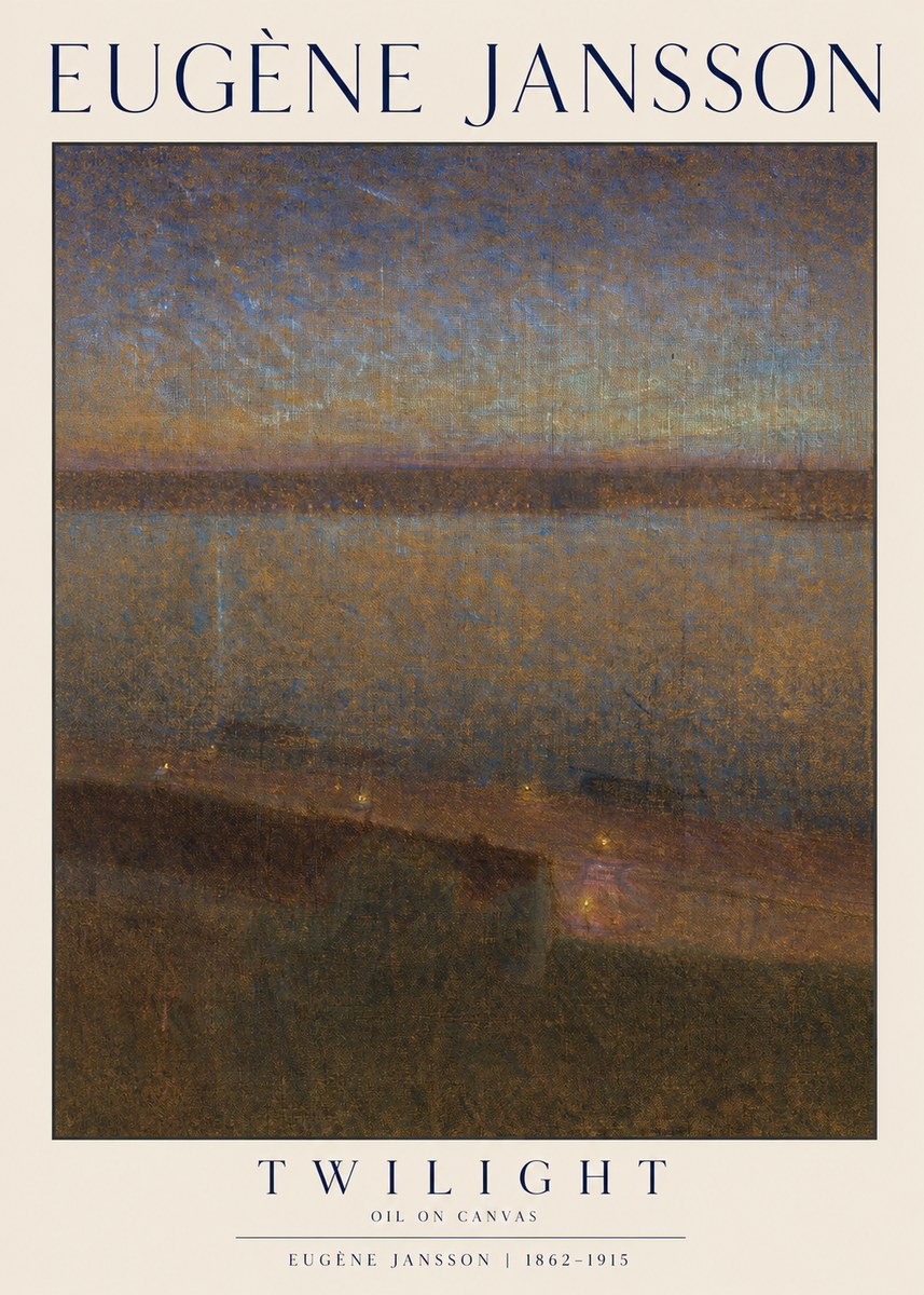 Eugène Jansson Twilight No1 - Plakat